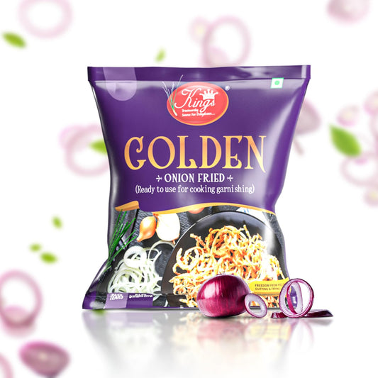 Kings Golden Fried Onion Combo Pack-450 Gram