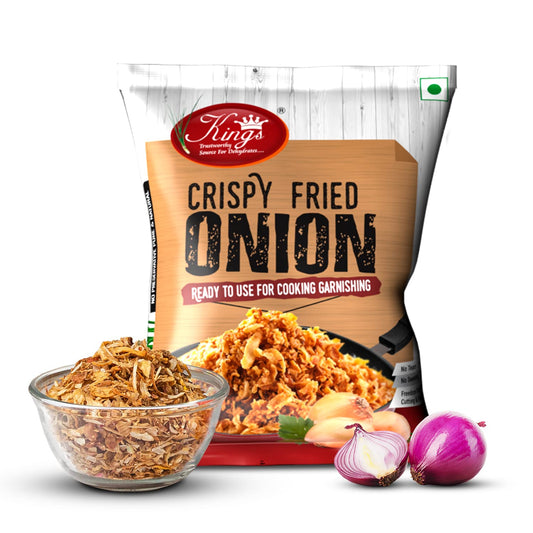 Kings Crispy Fried Onion Combo Pack-450 Gram
