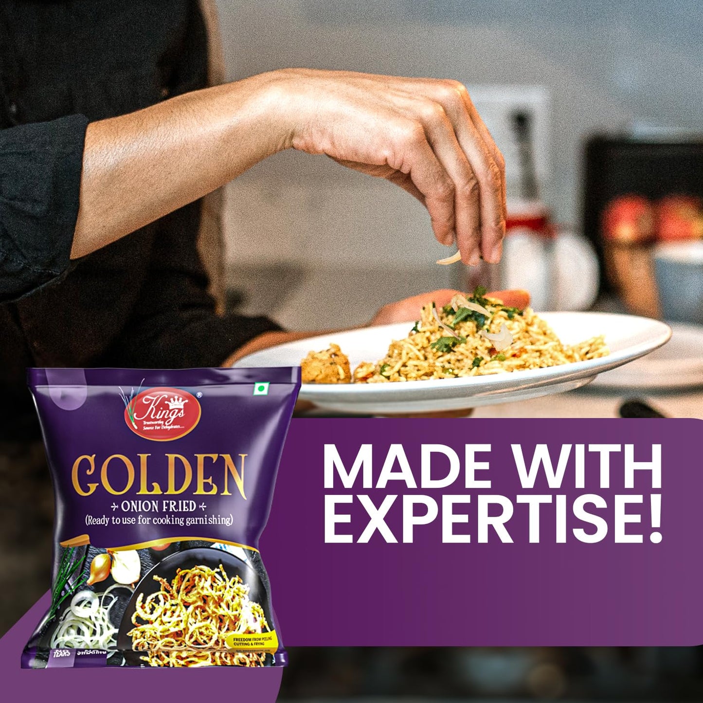 Kings Golden Fried Onion-900 gram