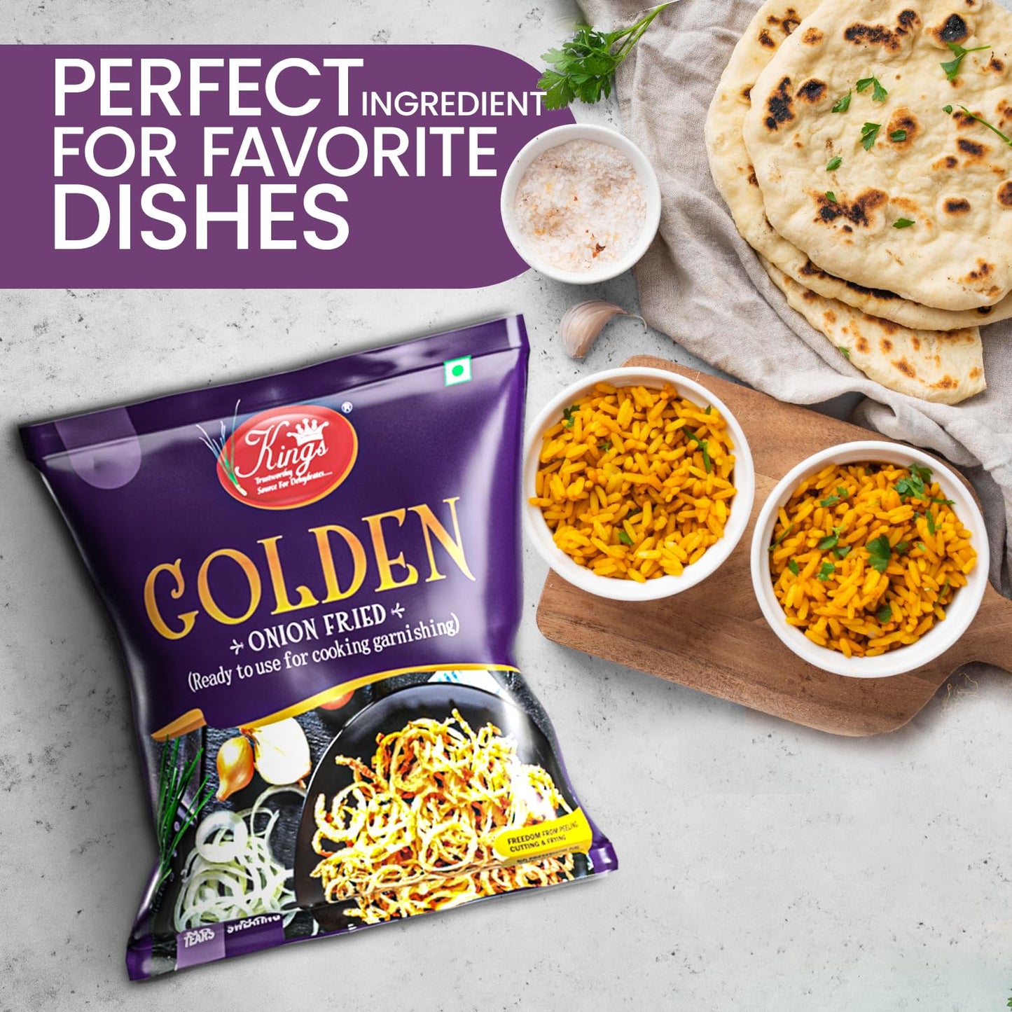 Kings Golden Fried Onion-900 gram