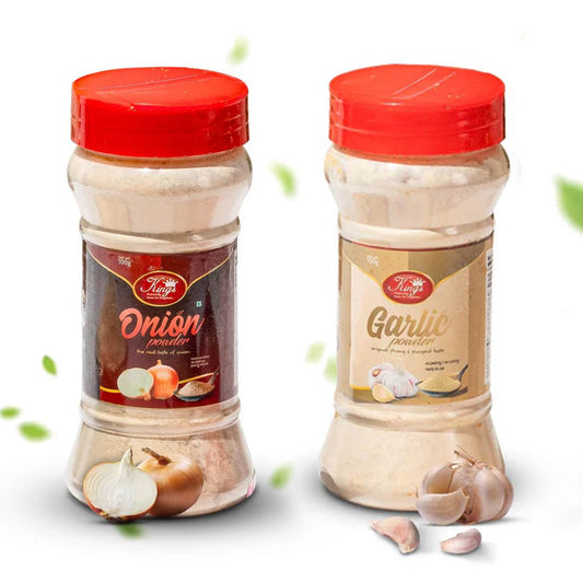 Onion and Garlic Powder Combo Pack - 100 Grams each