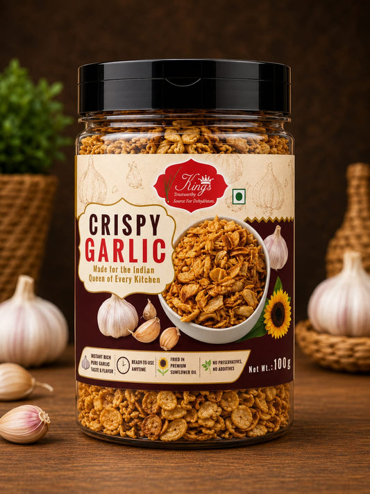 Kings Crispy Garlic Bits-100 gram