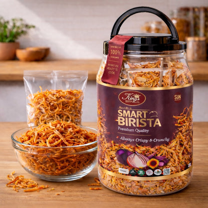 SMART BIRISTA JAR 500 GRAM  PACKED IN A 50 GRAM SACHET IN SUNFOWER OIL COMBO PACK 2