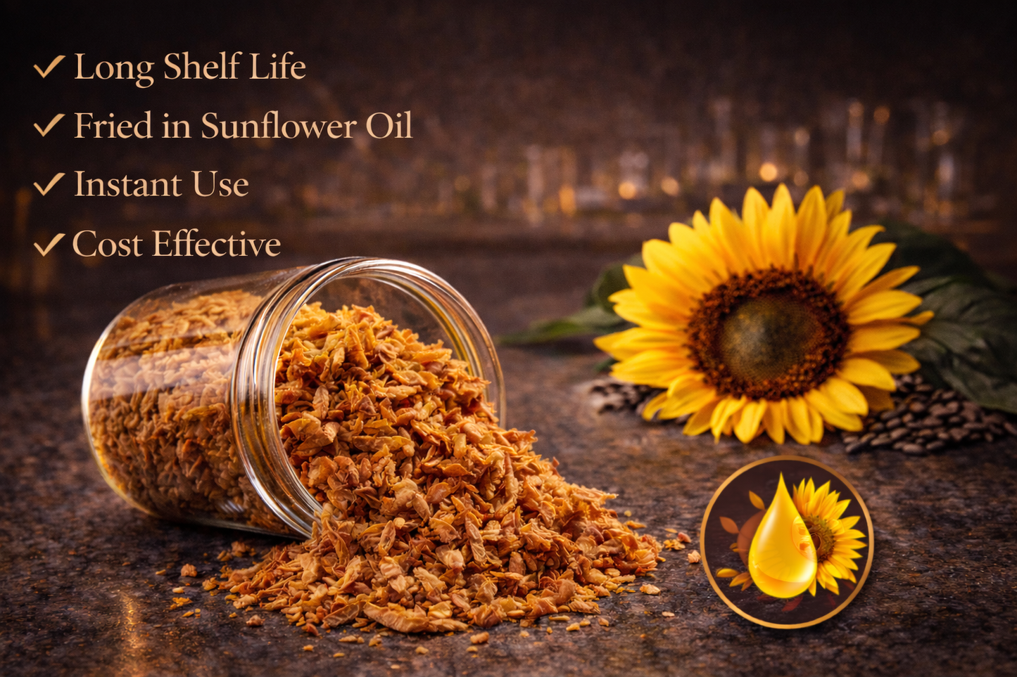 Kings Smart Birista Sunflower Oil-250 GRAM