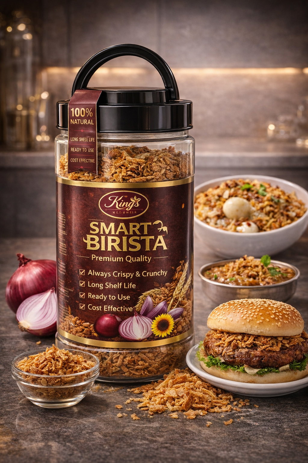 Kings Smart Birista Sunflower Oil-250 GRAM